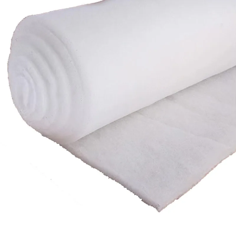 Wholesale non-woven fabric filter cotton washable synthetic fiber G4 polyester fiber Filter Media Roll