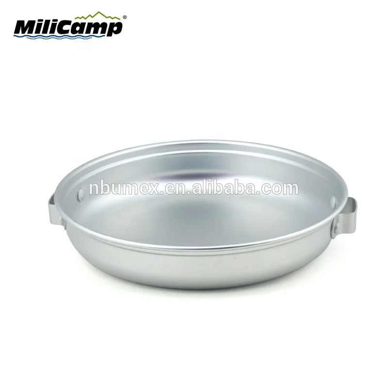 Camping kitchen cooking aluminum outdoor cookware  set with  Universal gripper