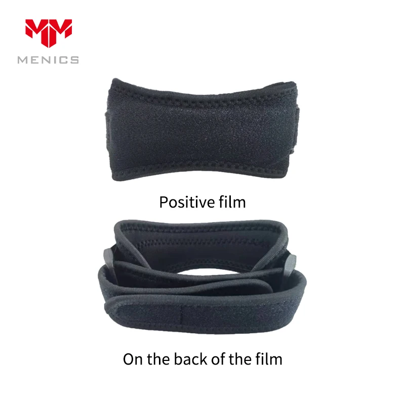 Menics Adjustable Neoprene Patella Knee Strap for Fitness Patella Tendon Knee Strap Support Brace Patella Band OEM ODM Available