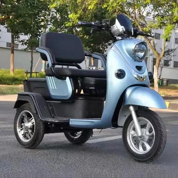 2024 New China Hebei electric passenger tricycle three-wheeled motorcycle for sale at the most favorable price