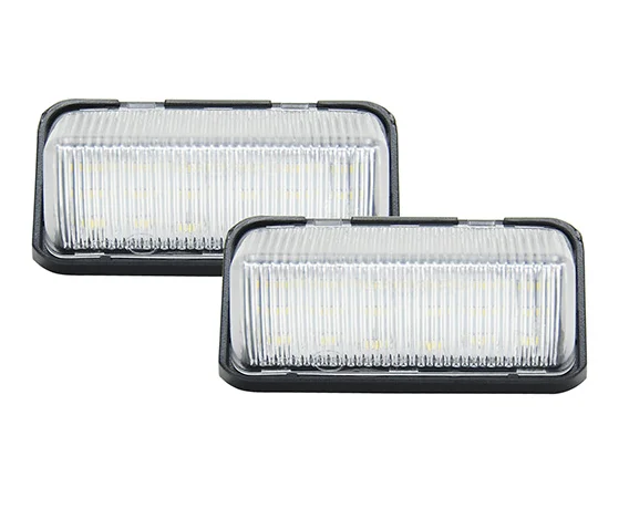 Hot Sale LED Register License Number Tag Plate Lamp for Toyota Avalon Alphard Corolla Vellfire Mirai RAV4 Prius for Lexus LX UX