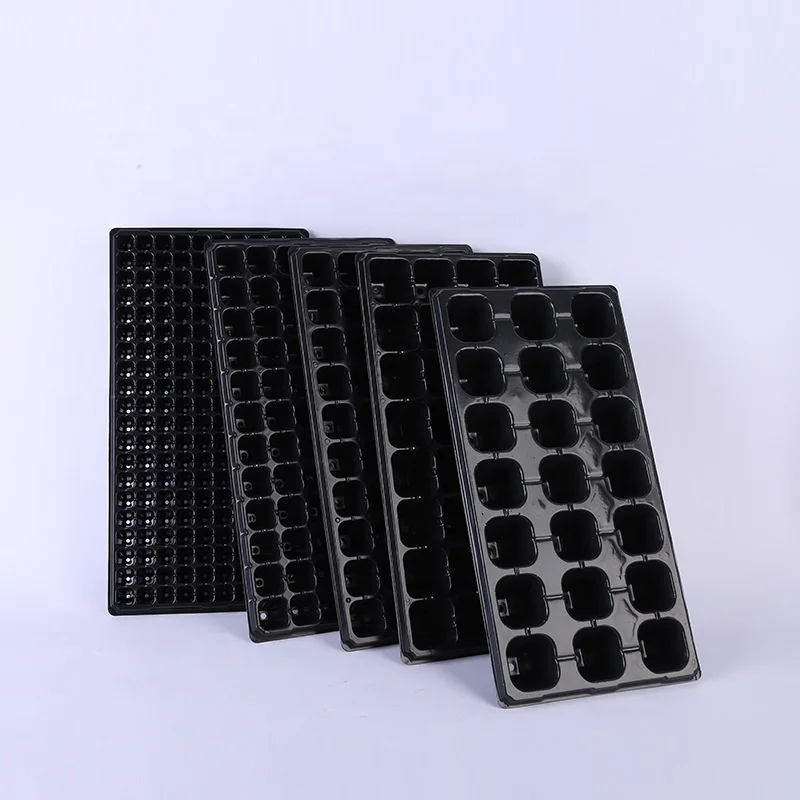 50 72 104 105 128 200 Cell Polystyrene Plastic Garden Nursery Seeder Flower Plant Seed Seedling Growing Plug Trays