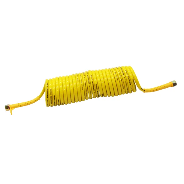 nylon explosion-proof hose,recoil tube high pressure flexible spiral air brake coil hose with iso9001