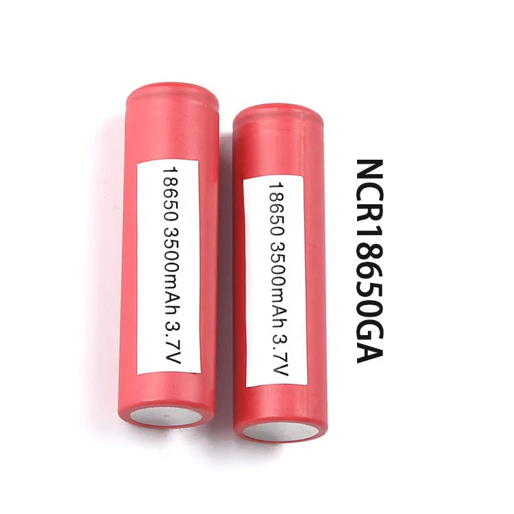 Genuine 3.6V NCR18650GA 3450mah 18650GA 10A Discharge lithium Li ion rechargeable Batteries for sanyo GA
