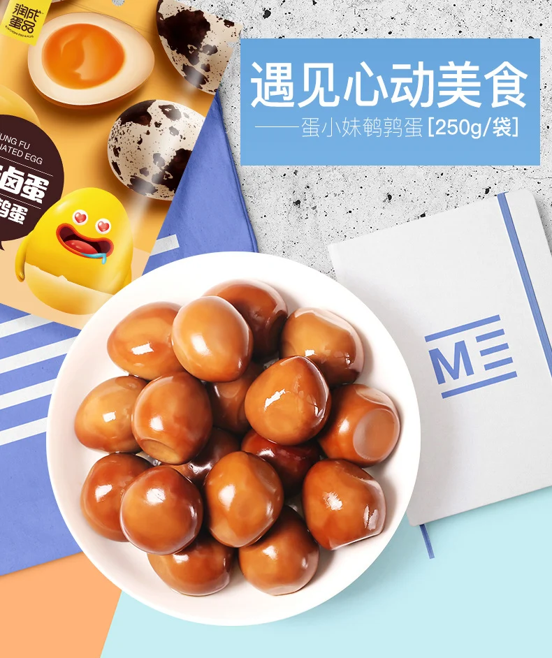 Варенные перепеловые яйца, консервированные в рассоле, блюдо провинции Сычуань