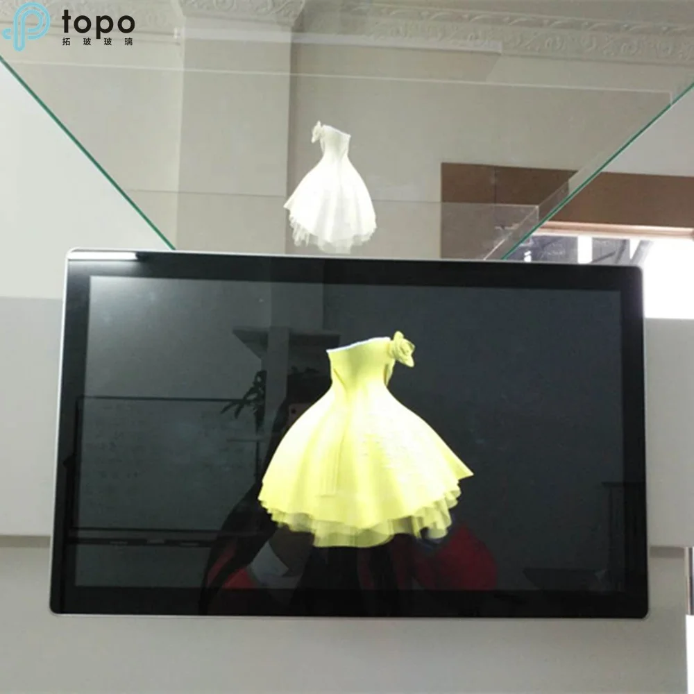 2mm-15mm Smart Switchable Magic Mirror Glass for Advertising Machine (S-F7)