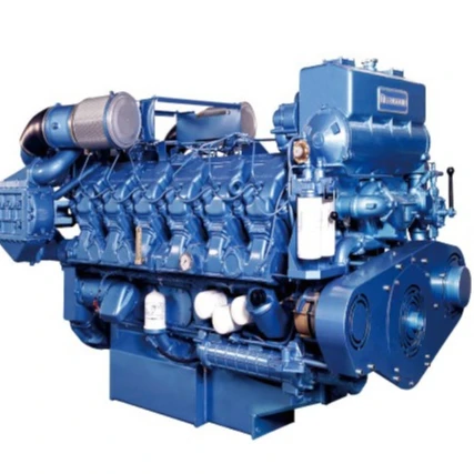 6M26C Original Weichai Baudouin Marine Diesel Engine 500HP 6M26C500-18