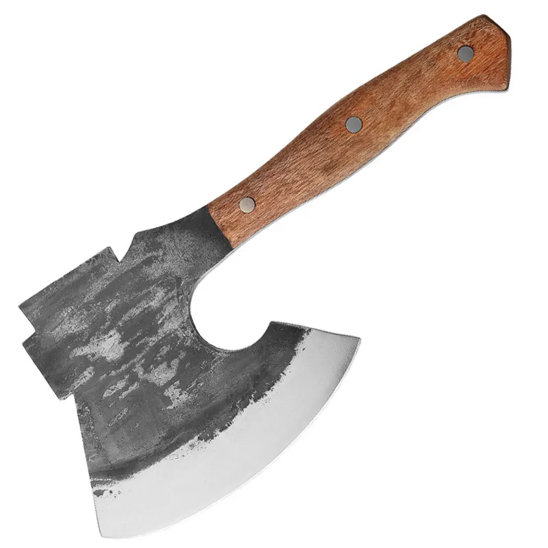 Stainless Steel Bone Chopping Knife Slaughterhouse Axe Knife Heavy Duty Bone Cleaver Knife Meat Cleaver