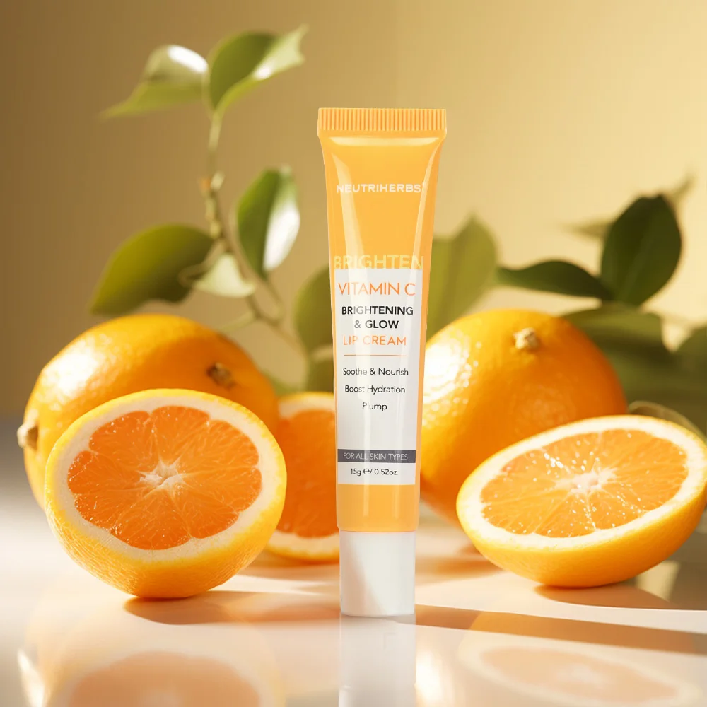 OEM Private Label Nourishing Repair Uneven Tone Vitamin C Lip  Whitening Cream