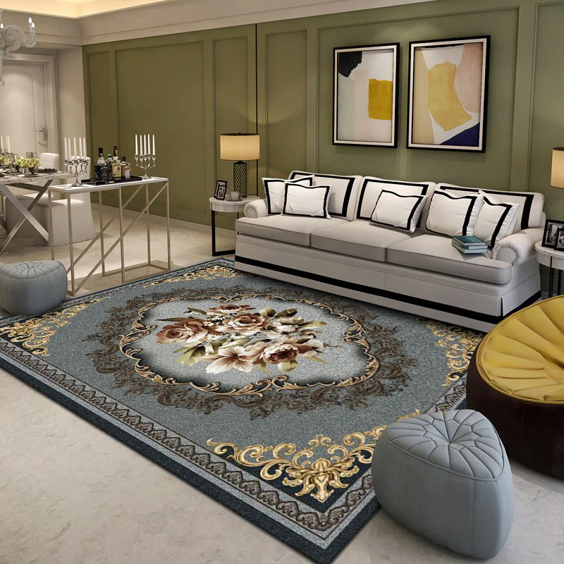 free sample High Quality stone mosaic luxury for living room belgium carpet