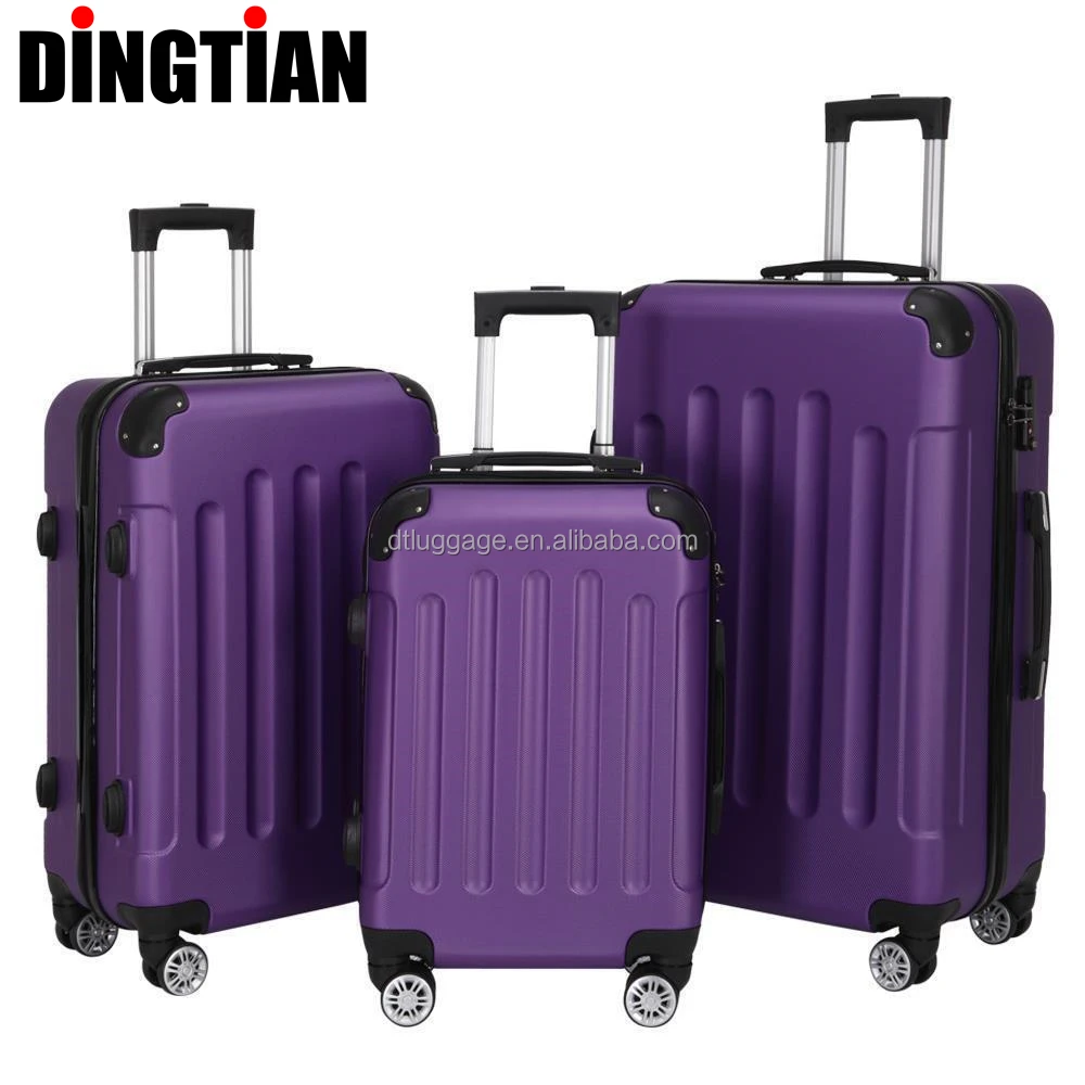 Best Selling High Quality 4 Piece Luggage Set Travel Lightweight Suitcase Trolley Case With Spinner Wheels For Travel Business