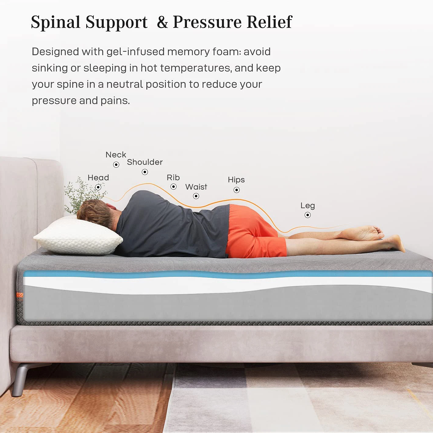 
Sweet Dream Pocket 100% Latex Waterproof Quilted Protector Hotel Mattress 