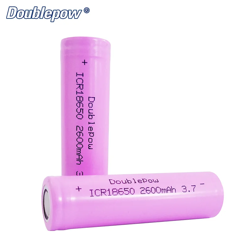 Doublepow 18650 Lithium Ion Battery 2600Mah 3500Mah 3.7V 10A High Power Inr18650 30Q 35E For Li-ion Battery
