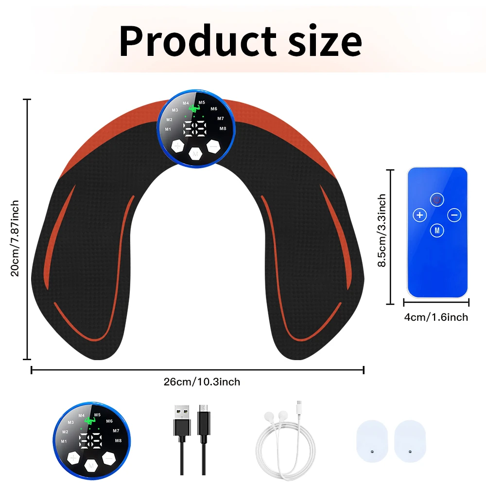 Stimulator Electrical Abs Fitness Profesional Muscle Vibrating Sticker Ems Custom Body Suit Hip Trainer for Women