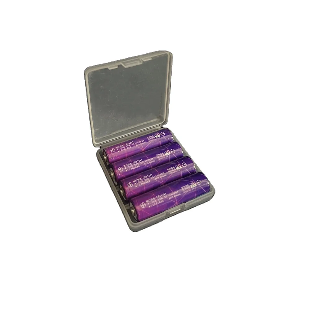 Wholesale Transparent Batteries Mini Container Plastic Small Storage Box