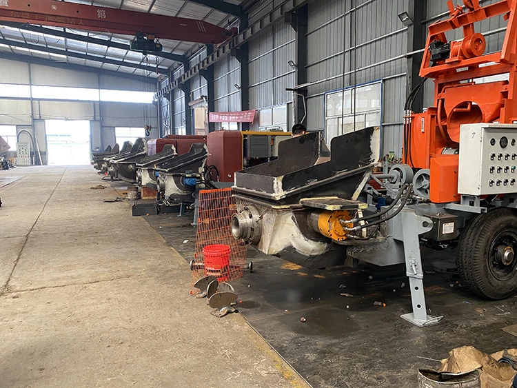 READY MIXED CONCRETE PUMPING NEW TYPE CONCRETE MIXER MACHINE WITH PUMP