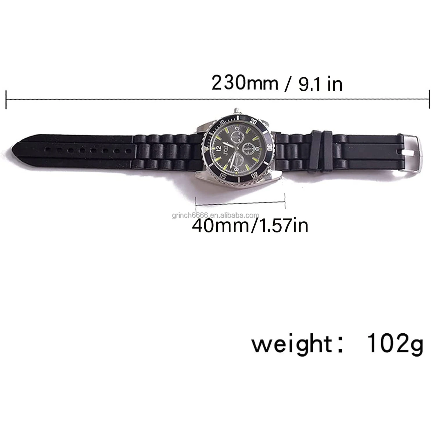 2025 Zinc Alloy Watch Grinders Crusher Herb Grinder Watches for Men and Women