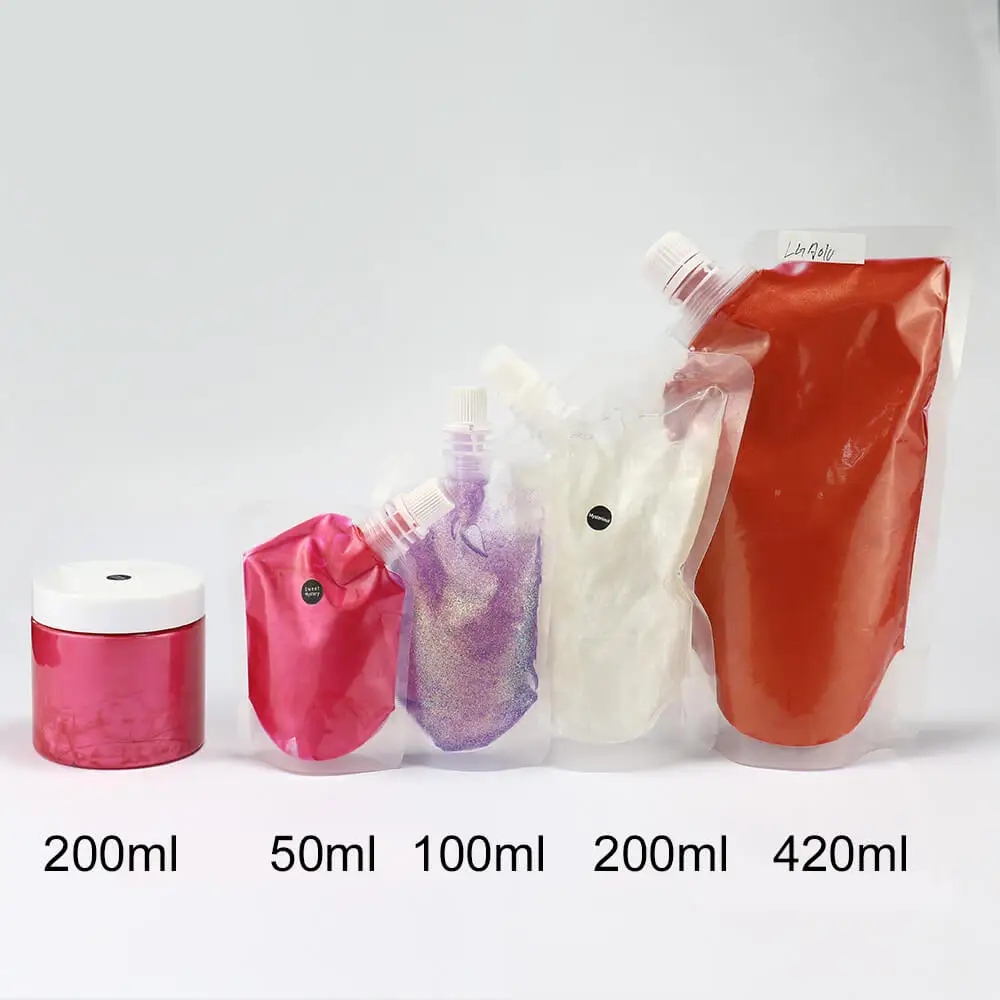 Custom 200ml bag lip gloss base bulk vendor vegan clear glitter lipgloss waterproof DIY matte versagel lip gloss base