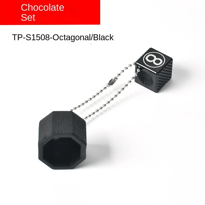 Multifunctional Metal Chocolate Cap Sander with Needle Function round Square Octagonal Hexagonal Set for Pool Chalk Type