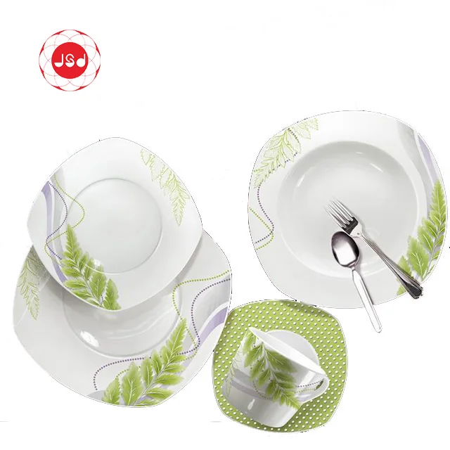 Обеденный набор из керамического фарфора Royal bone china