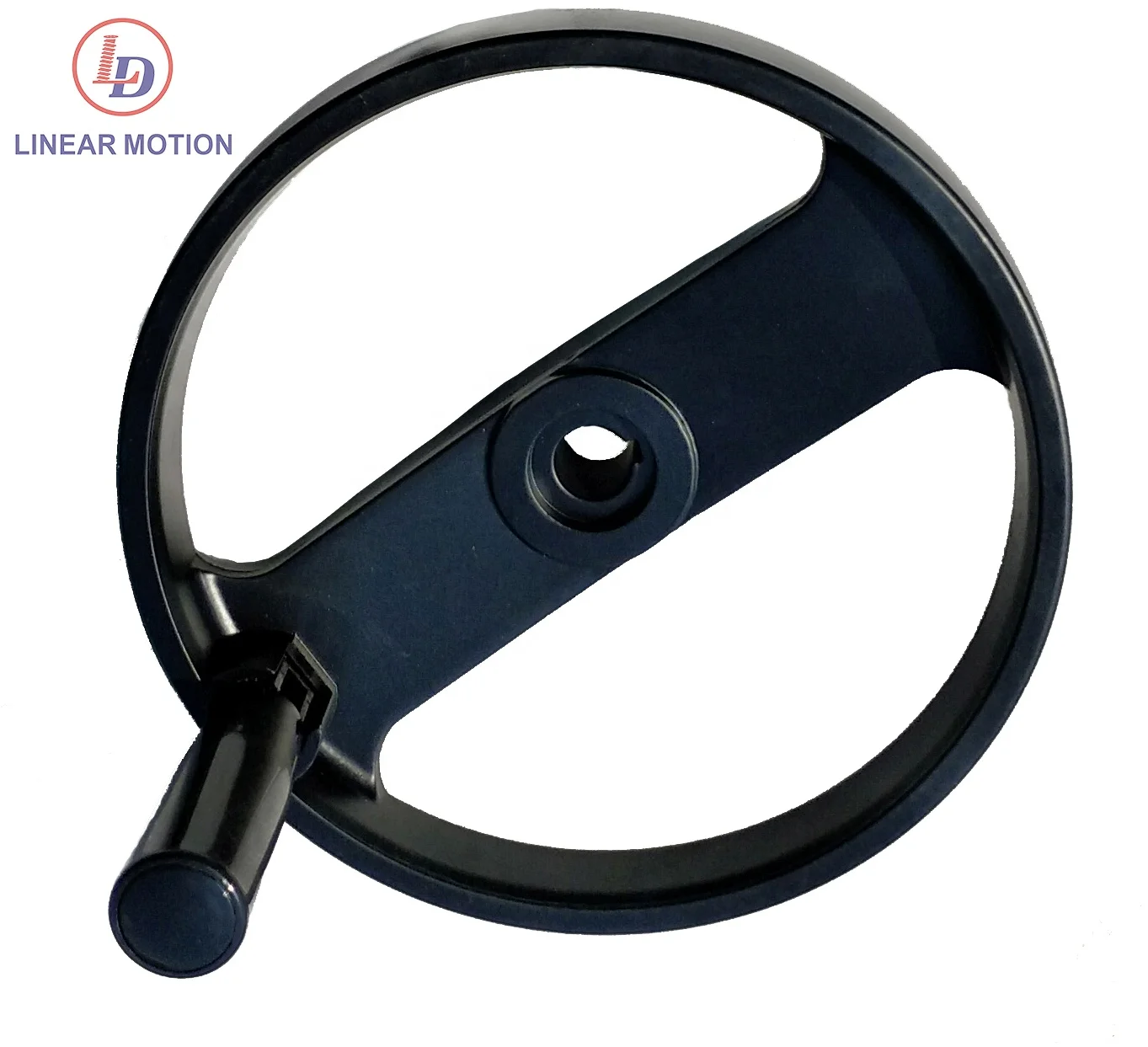 Hand crank table lift mechanism screw jack with flange