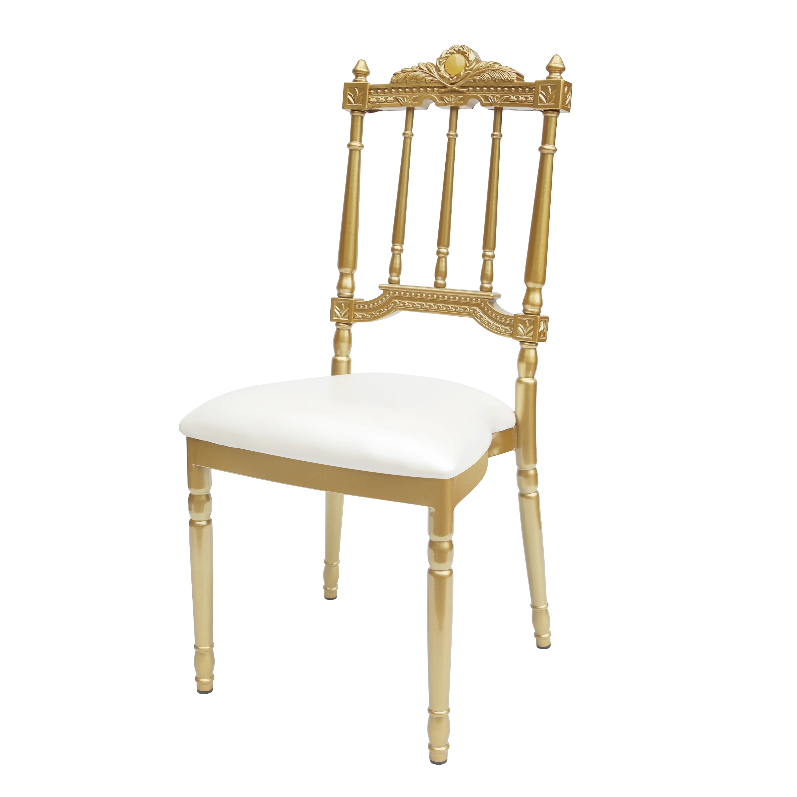 HYC-A384 Stacking aluminum gold napoleon modern wholesale party