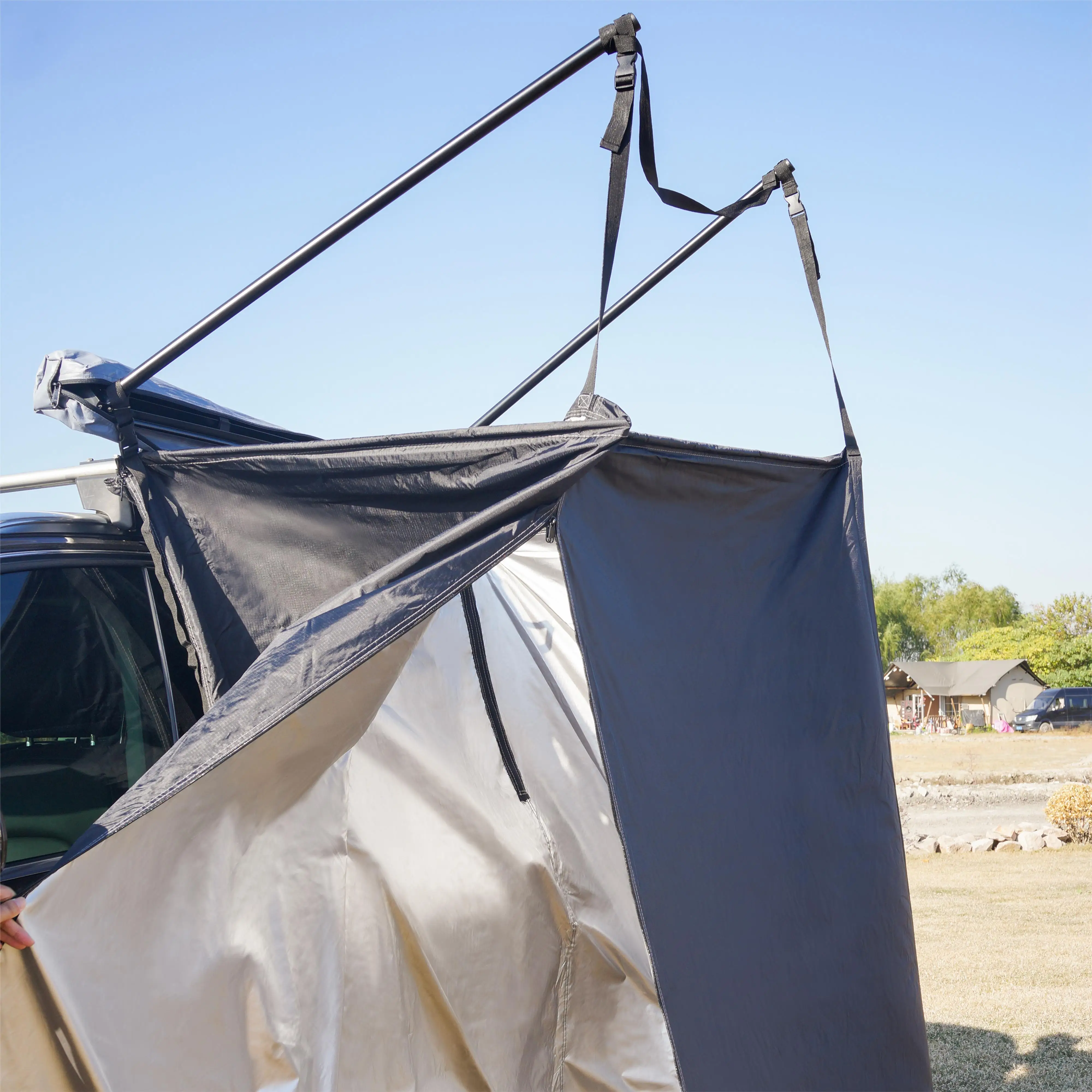 Yescamp Camping Privacy Car Beach Side Awning Shower Tent Toilet Sun Shelter Bathing Tent