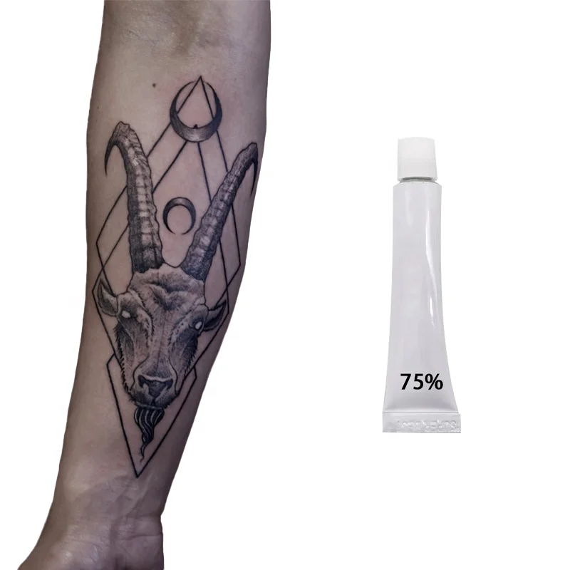 New Arrival 75% 10G 30G 50G  Tattoo Powder Cream for PMU Tattoo Permanent Makeup Microblading Eyebrow Lips