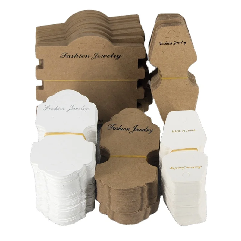 Заводская цена, бирка для упаковки ювелирных изделий с логотипом на заказ