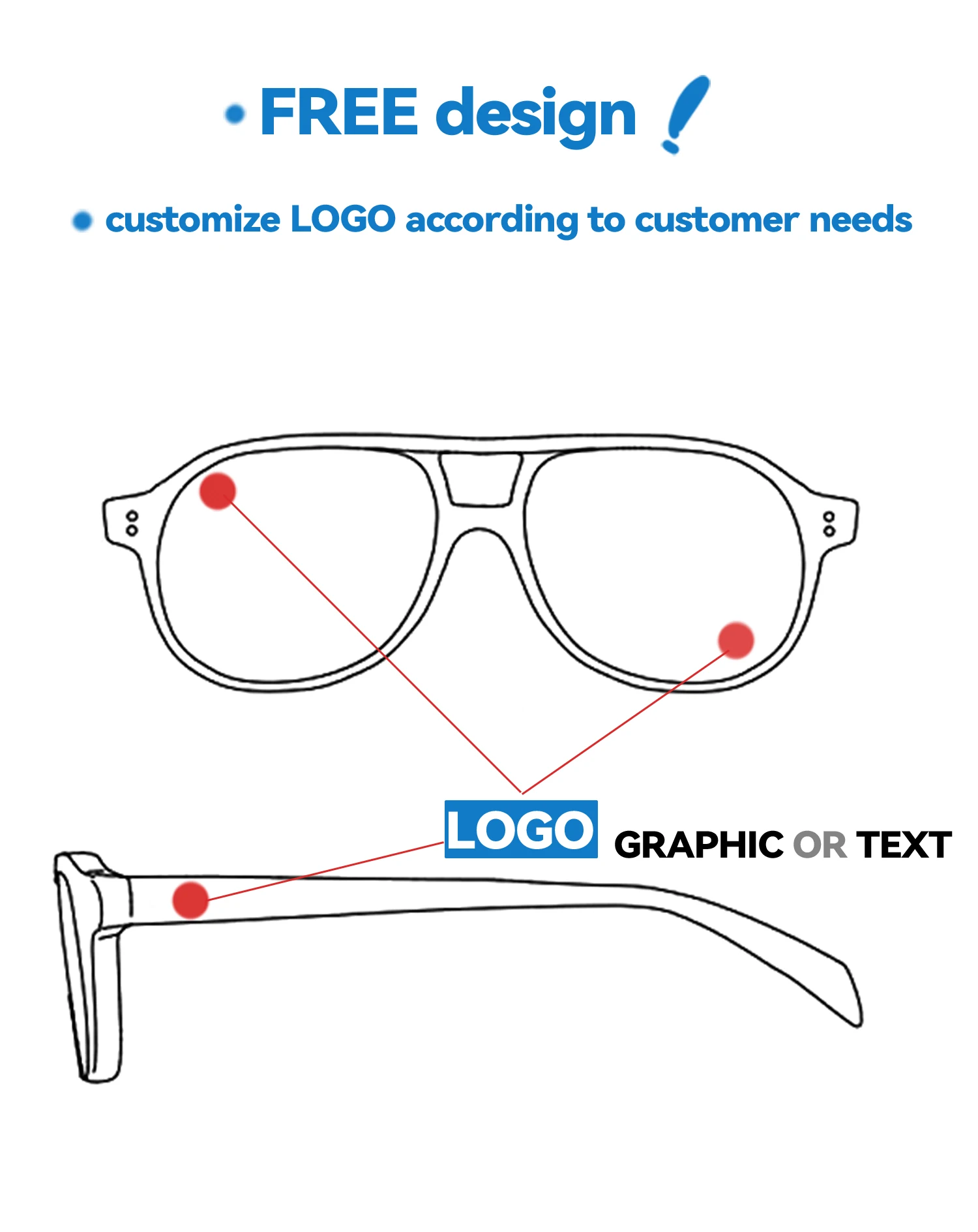 Customized Luxury Fashion Women Pure Titanium Cat Eye Optical Frames Eyewear Eye Glasses