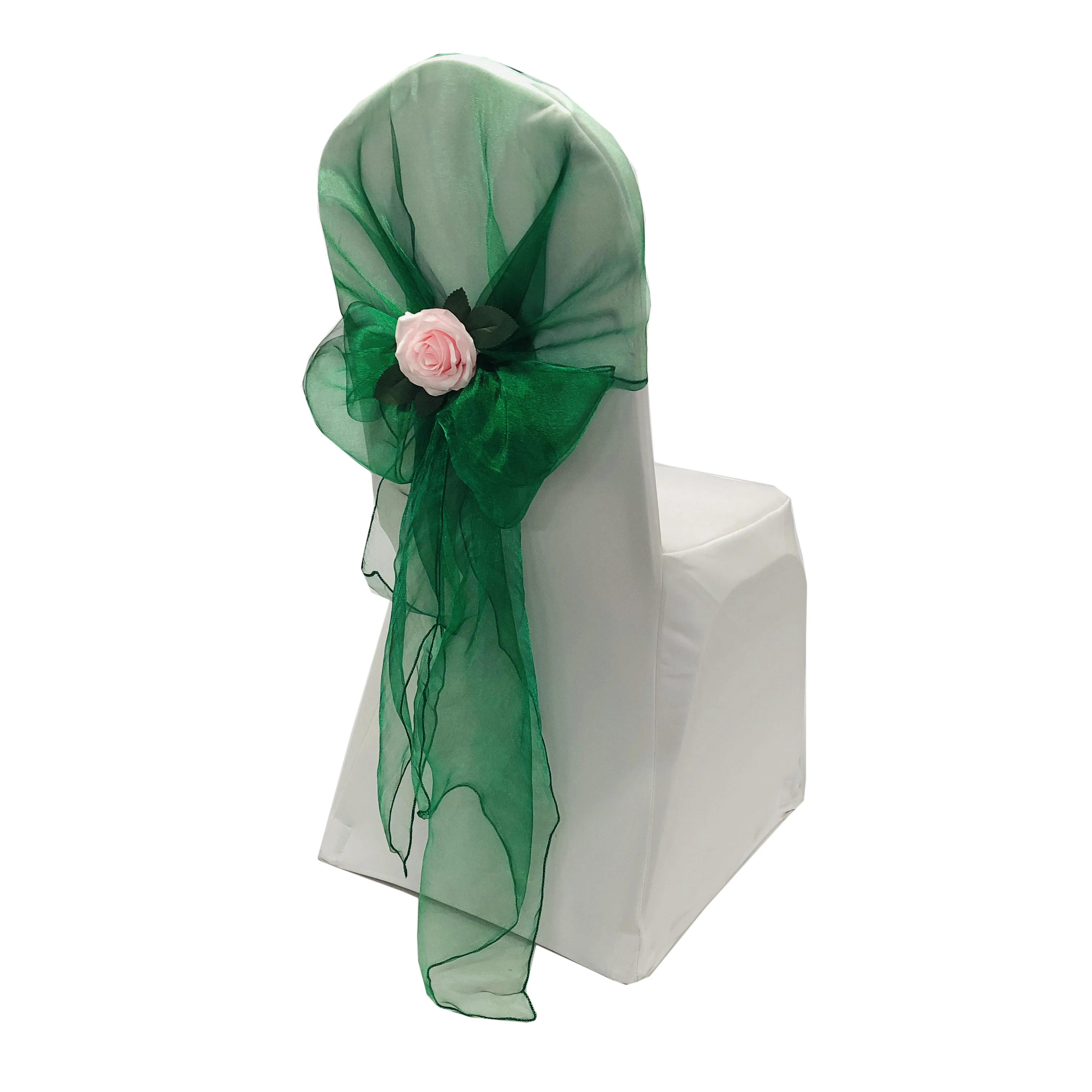Organza Chair Hood Sashes for Wedding