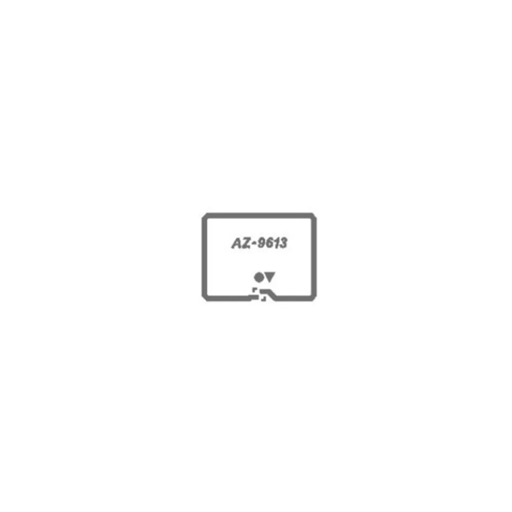 Небольшая клейкая этикетка UHF RFID инкрустация для