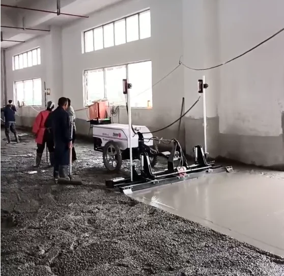 China Manufacturer 4 wheel Concrete Screed Machine concrete laser screed leveling machines for sale