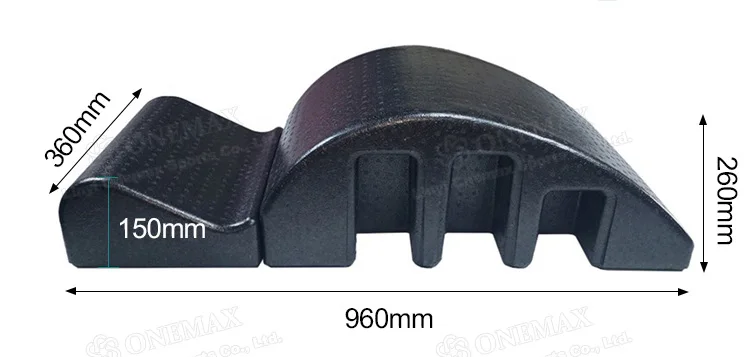 Onemax Fitness EPP Yoga Pilates Spine Corrector Multi-Level Exercise Reformers Exercise Equipment for Pilates Spine Correction