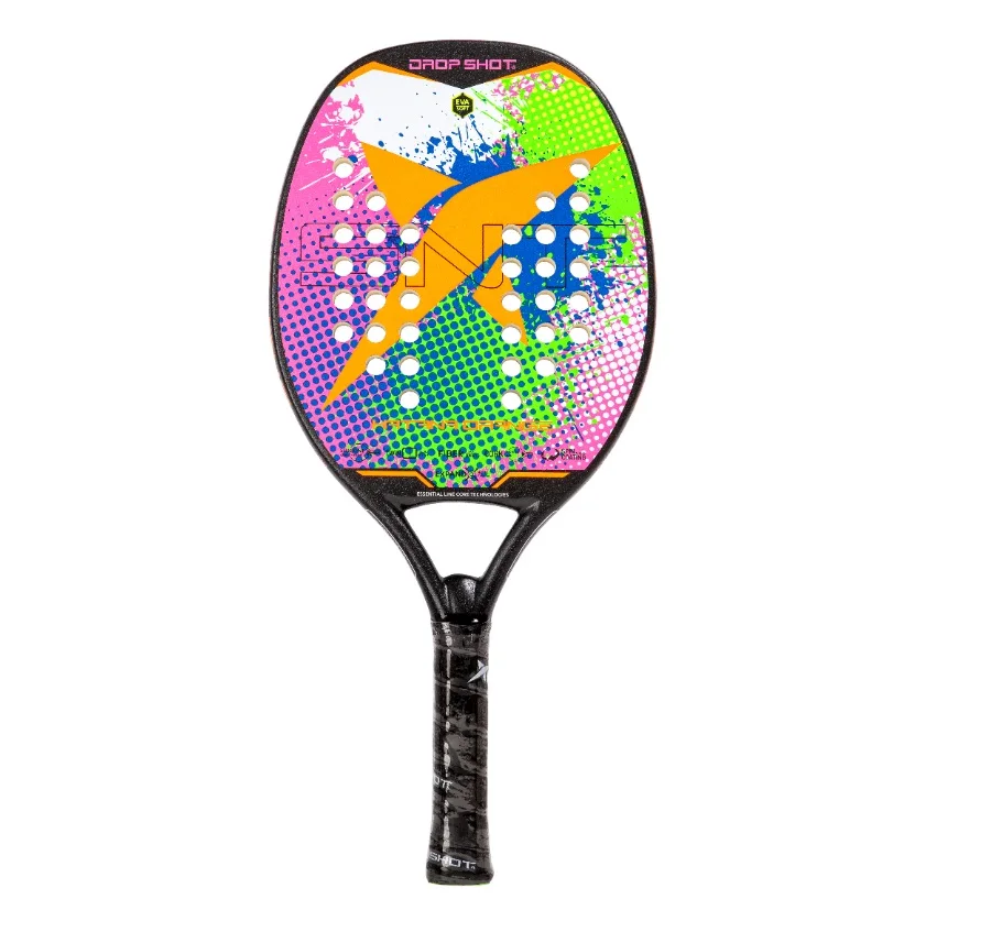 professional beach tennis racket carbon wooden beach paddle tennis paddle game beach racket set