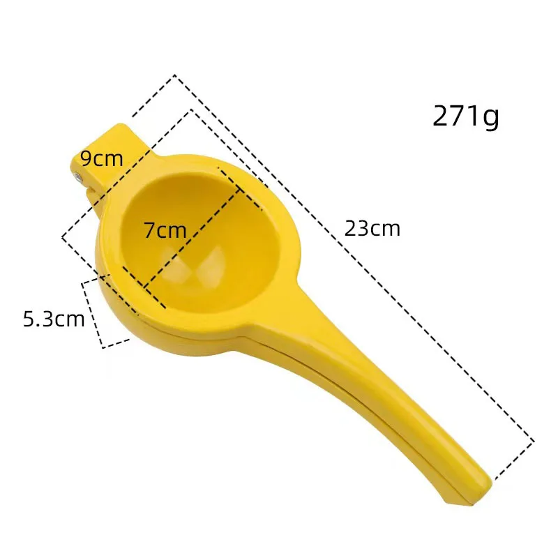 HYRI 2024 Popular Large Size Lemon Squeezer With Seed Filter Manual Factory Outlets Custom Hand Citrus Press