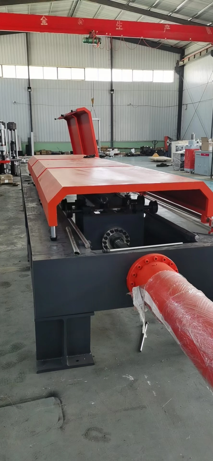 1000KN computer controlled hydraulic horizontal steel wire rope horizontal tensile testing machine