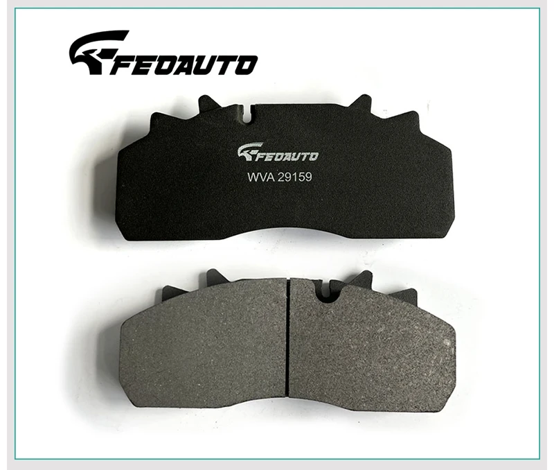 Brake pad 2920212 ceramic factory price daf brake pads 29159 for truck