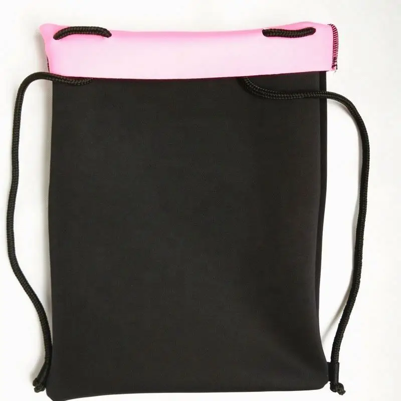 
New product 2021 strong waterproof neoprene drawstring sling cinch backpack bag 