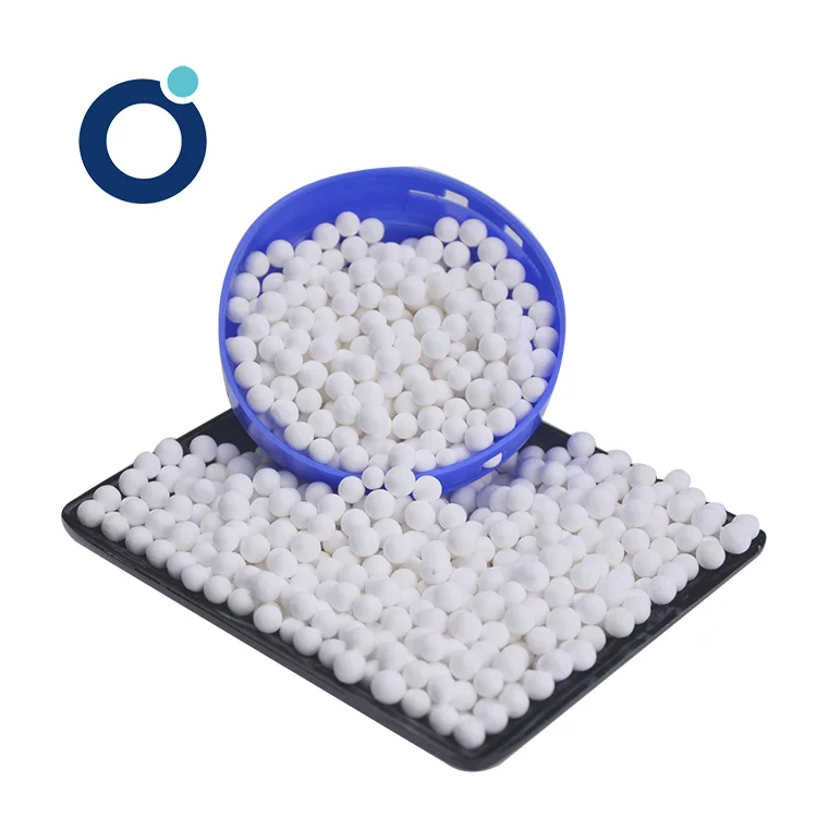 Глинозем активированный высокой адсорбцией воды осушитель глинозем шарик глинозема для сушки сжатого