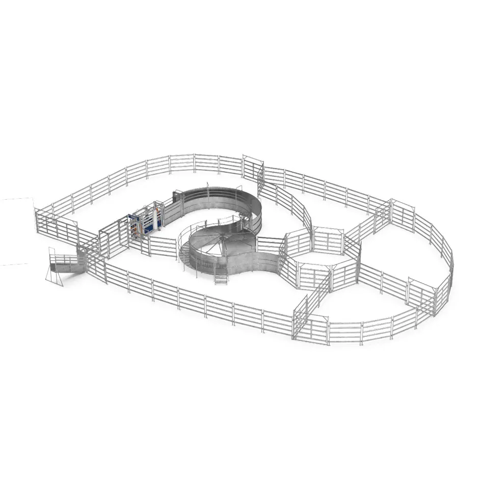 Hot dip galvanized cattle fence cattle yard cattle fence sheep farm equipment livestock fence