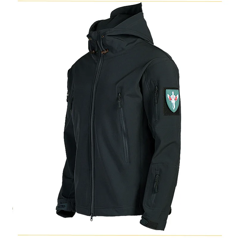 nylon jacket coats windbreak version parka fall clothing professional tactical hiking Waterproof Warm Skin Softshell Jacket