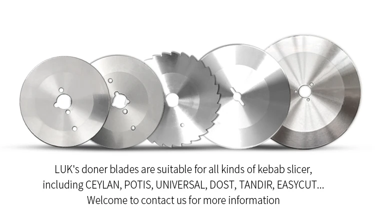 Поо TANDIR 100 мм Doner Kebab blades Gyros cutting