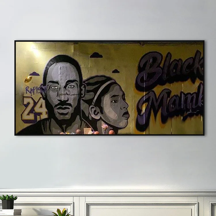 Decoration Wall Art Craft Graffiti Oil Painting Canvas Modern Abstract Wall Art Street Graffiti Oil Canvas Painting