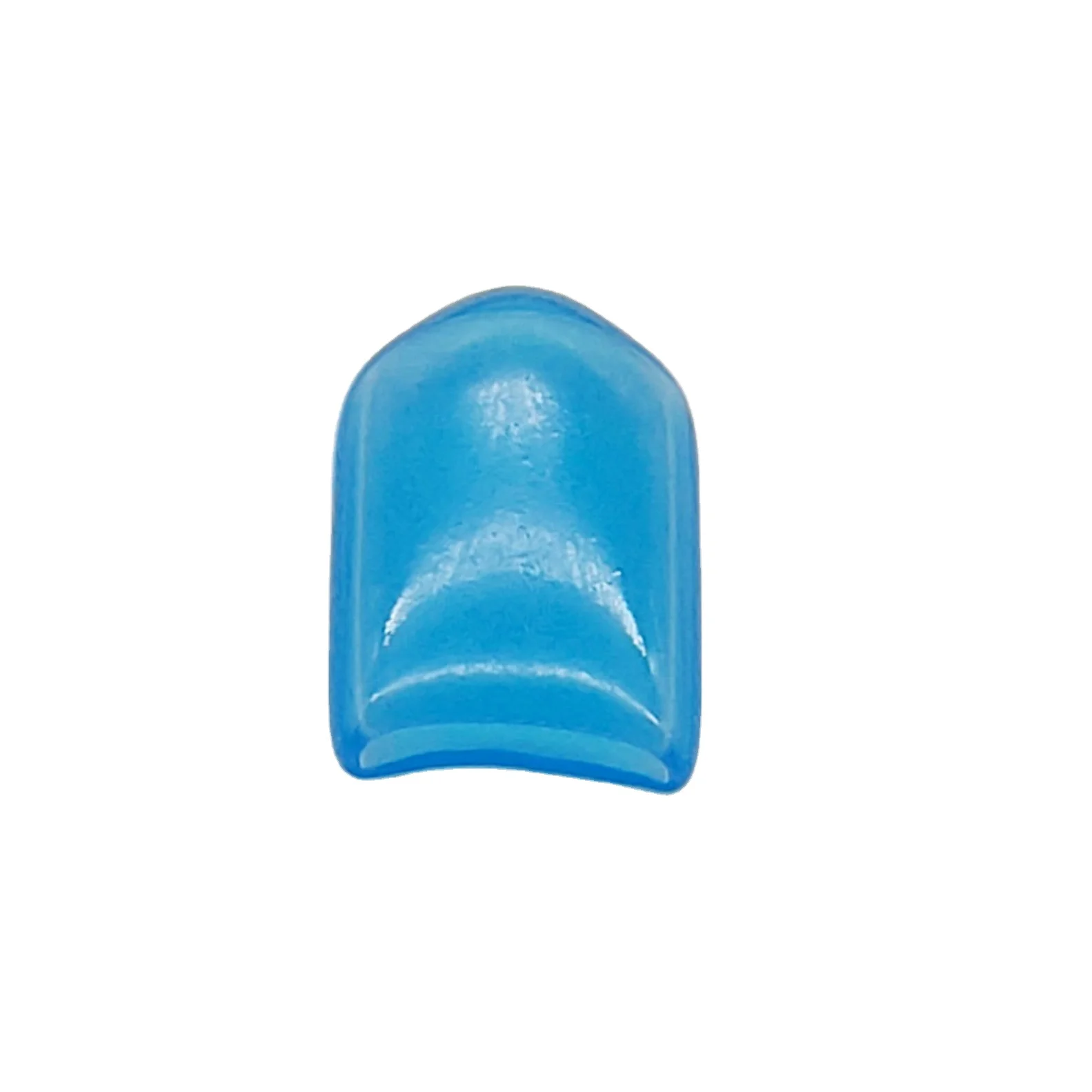 Защитные трубчатые соединители из ПВХ, мягкая втулка, синяя резиновая обжимная Клемма, мягкая оболочка