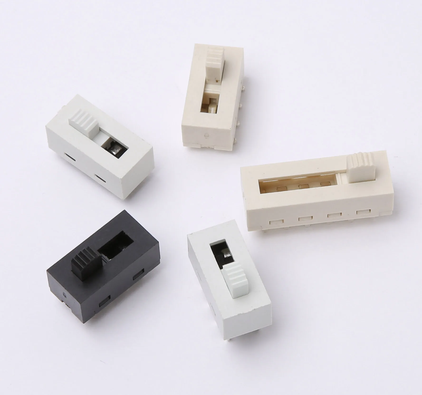 LT12-25-P2-E-05-W-W Factory make pcb mount mini slide switch lighting slide switches vertical slide switch