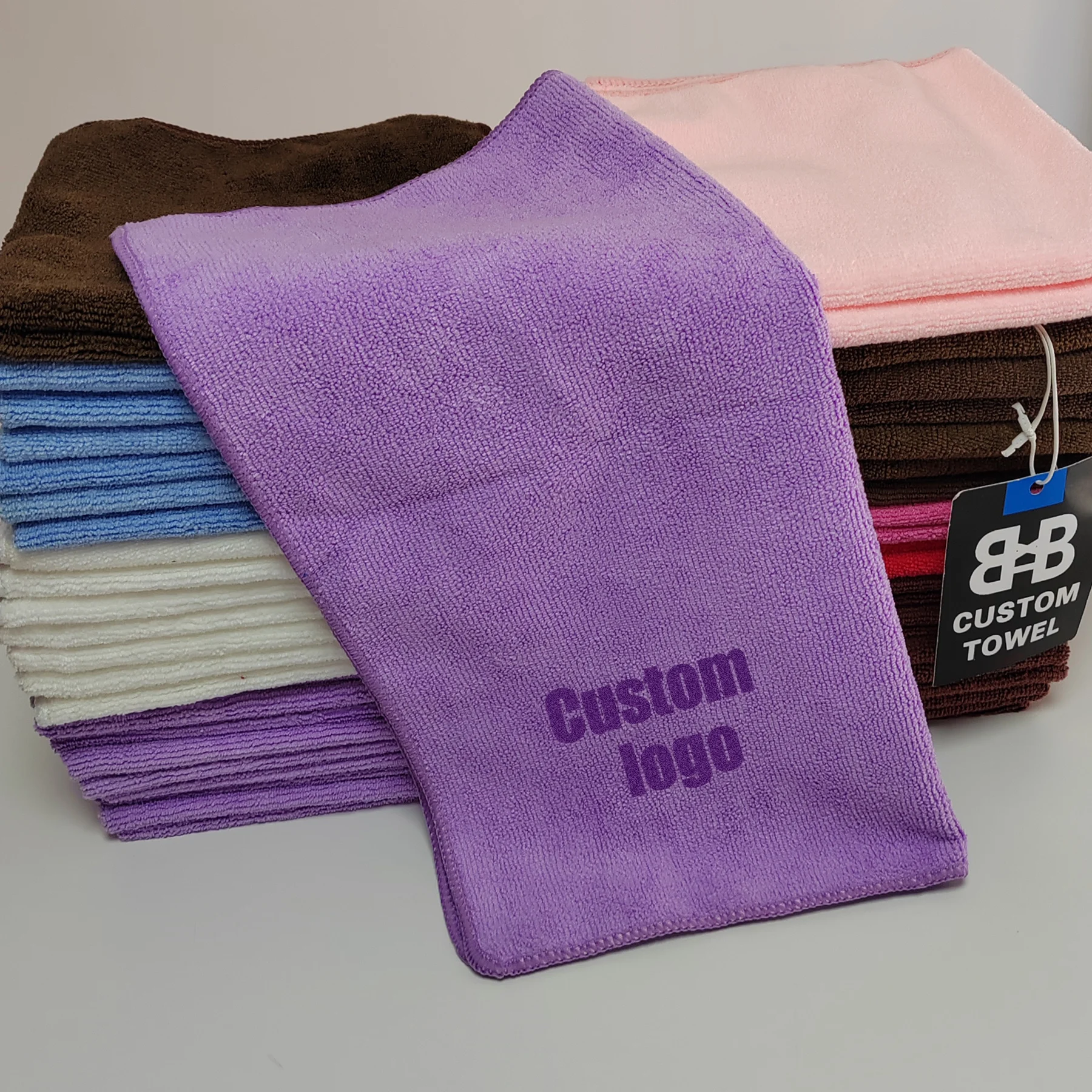 Household cleaning, kitchen cleaning, household cleaning cloth, car washing towel, thickened ultra-fine fiber square towel