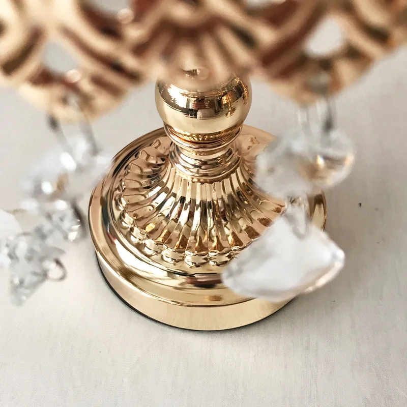 V279 High Quality Cake Stand Wedding Decoration Wedding High Cake Stand Glass Tray Round Dessert Display Stand For Wedding Table