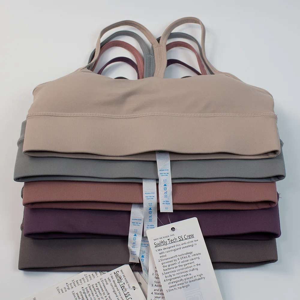 Custom Logo Manufacturer Women Hallow Out Back Custom Solid Color Sexy Yoga Womens Sports Bra