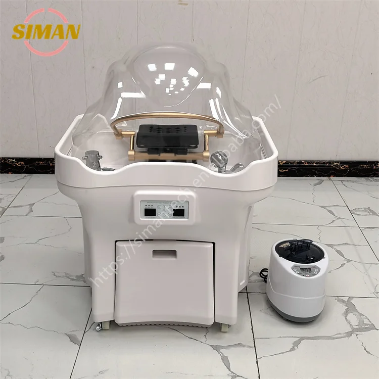 Siman Modern Hot Selling Shampoo Basin For Hair Salon Equipment Complete Functions Convenient Movement Multi -Purpose Use